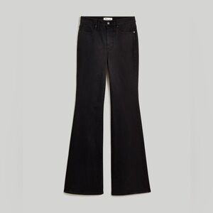 Madewell Black Skinny Flared Jeans